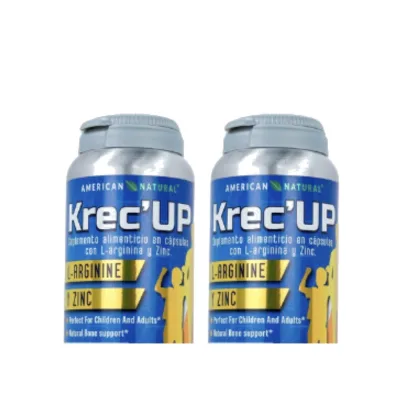 Krec'UP L-Arginina + Zinc (60 cápsulas)