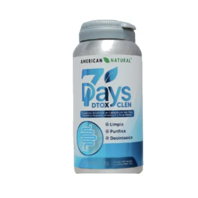 7 Days Dtox Clean (60 cápsulas)