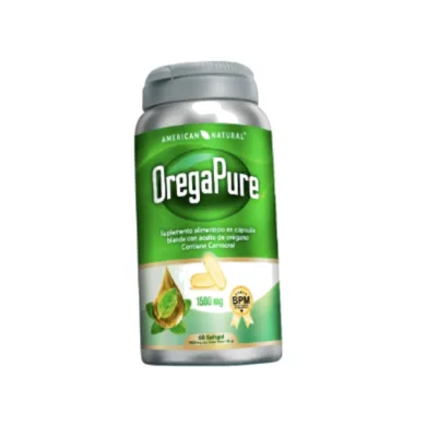 OregaPure Aceite de Orégano 1500 mg (60 softgels)